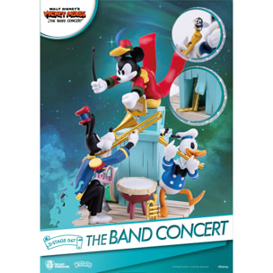 Mickey Mouse Statua Concerto della Band D-Stage Diorama Figura 16cm BeastKingdom