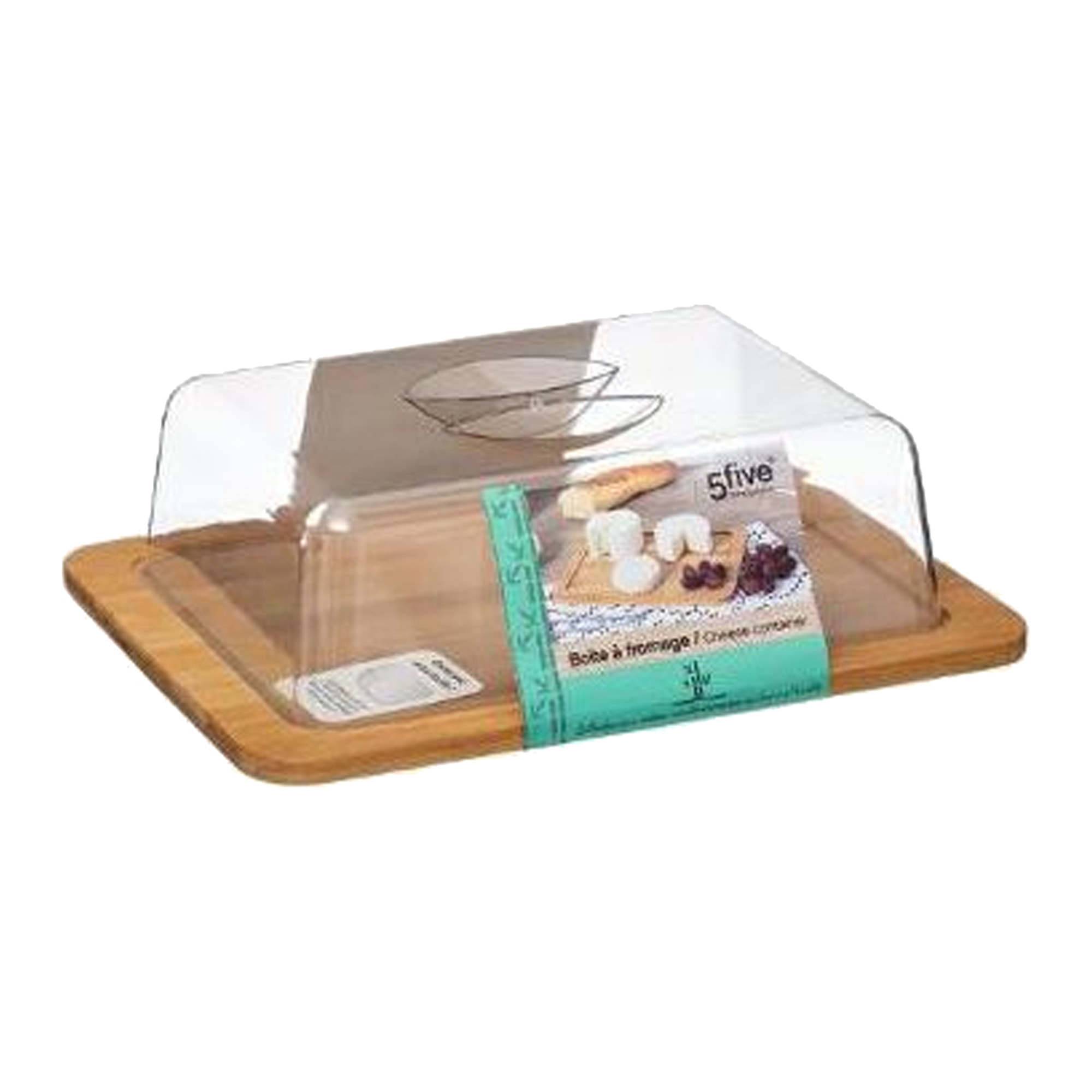 CAJA DE QUESO EN BAMBÚ PARA TU COCINA|L. 26 x D. 20 x H. 7,5