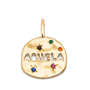 Charm Abuela  Placcato Oro