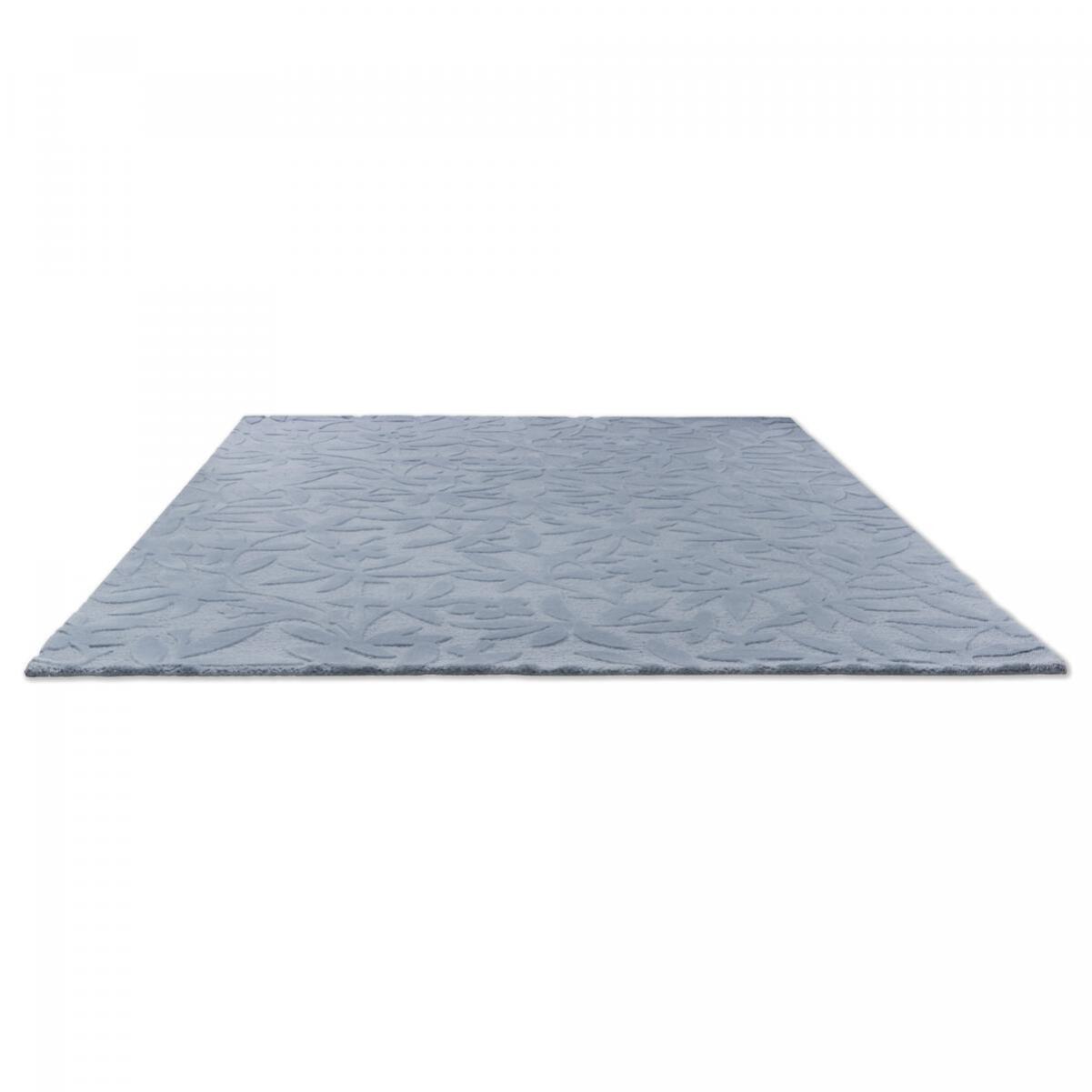 Tapis salon et chambre fait main en laine motif floral ALTA