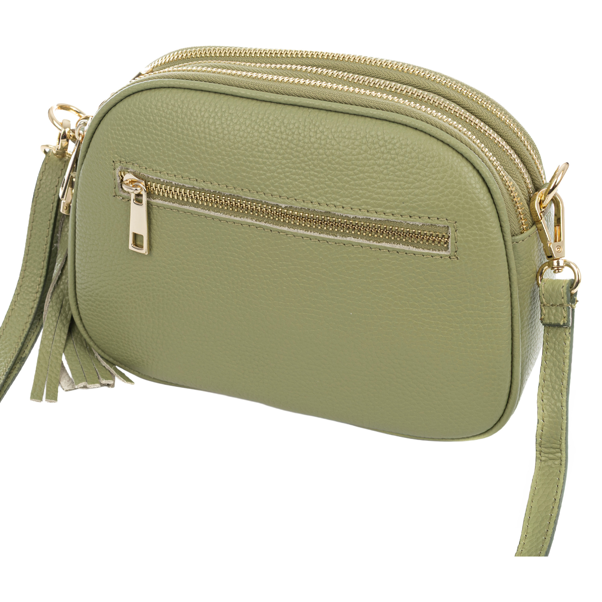 Aliminusa bolso bandolera Mujer. Piel auténtica Dollaro.