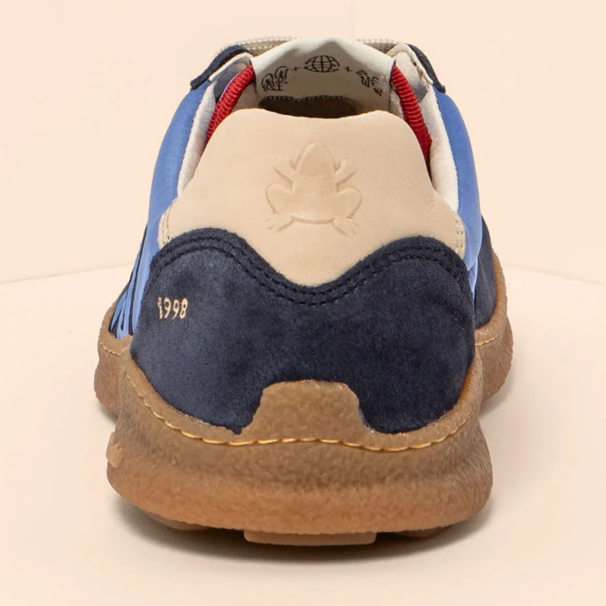 Zapatos N5435A MULTI MATERIAL DENIM/OROEL color Denim
