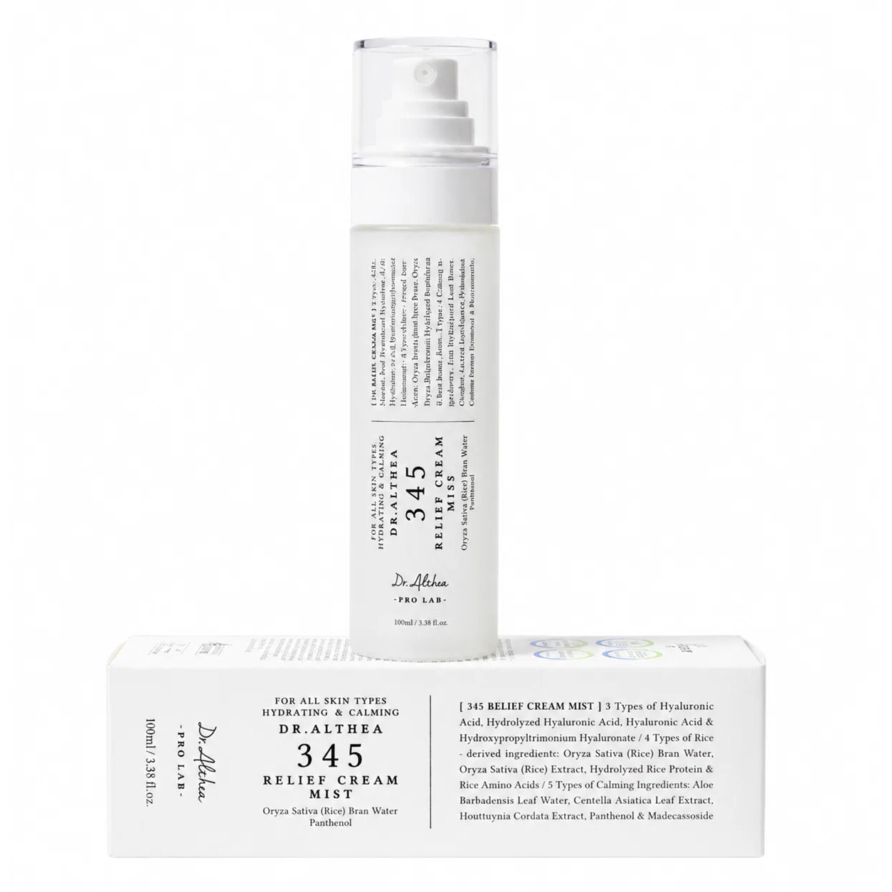 Bruma facial 345 Relief Cream Mist Dr. Althea 100 ml
