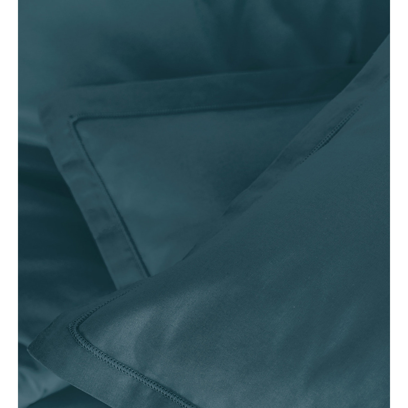 Taie d'oreiller "Carina" coton 50x70cm bleu orage