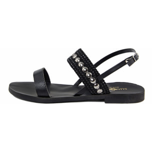 SANDALO FLAT Summery Nero