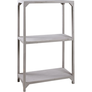 EVERYWHERE - SCAFFALINO 3 PIANI GRIGIO - misura: 50X25X80 cm