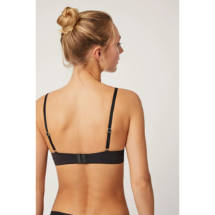 Reggiseno imbottito con ferretto nero, coppe B e C