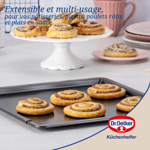 Plaque four extensible 36 à 52 x 33 cm Dr Oetker Tradition