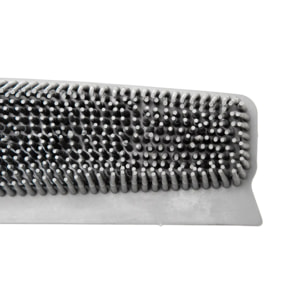 Tête de balai caoutchouc "Click & Clean" gris
