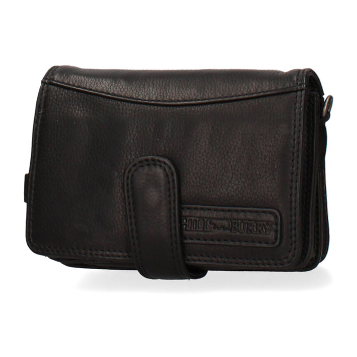 Borsa a tracolla  da uomo In Vera pelle Made in Italy 20x11x10 cm