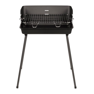 Barbecue à charbon de bois TIKAL avec cuve en fonte