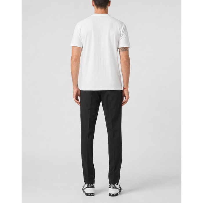 PHILIPP PLEIN T-shirt girocollo a maniche corte MONOGRAM