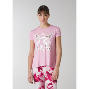 DEHA - T-shirt FLOWY YOGA T-SHIRT in Viscosa per donna