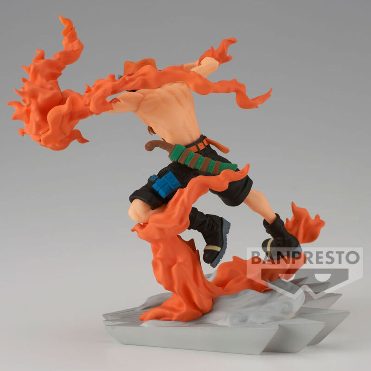 One Piece Senkozekkei Portgas D Ace Figura 9cm Banpresto