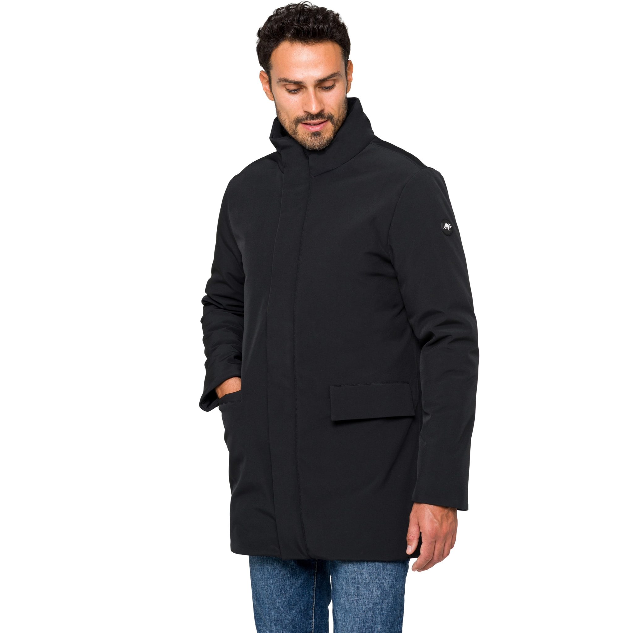 Chaqueta Hot Buttered térmica impermeable Shakotan negra