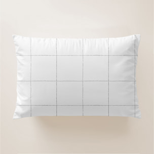 Funda de almohada Amira blanco