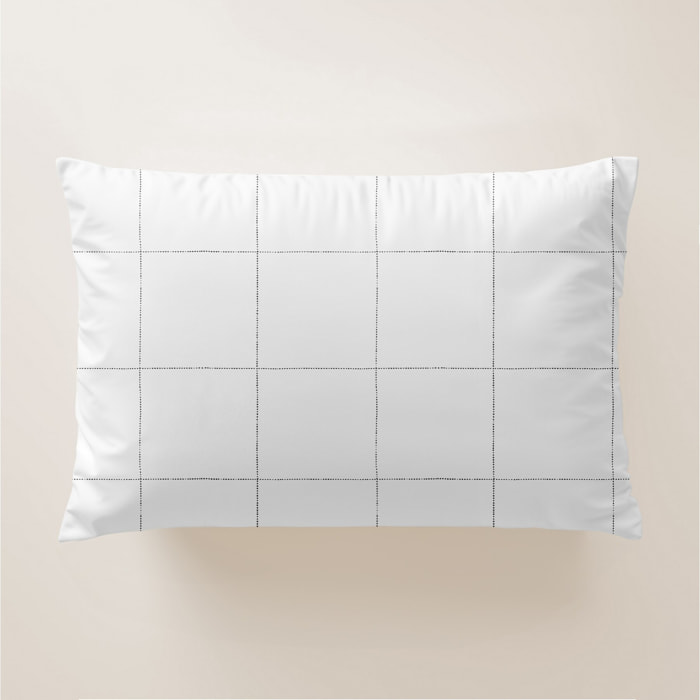 Funda de almohada Amira blanco