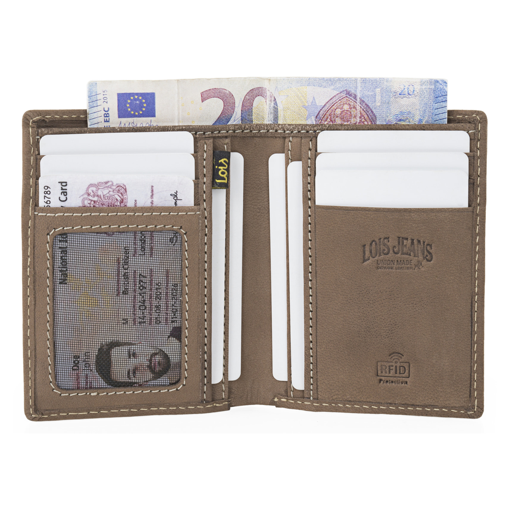 Cartera Lois Debauch Marron Oscuro