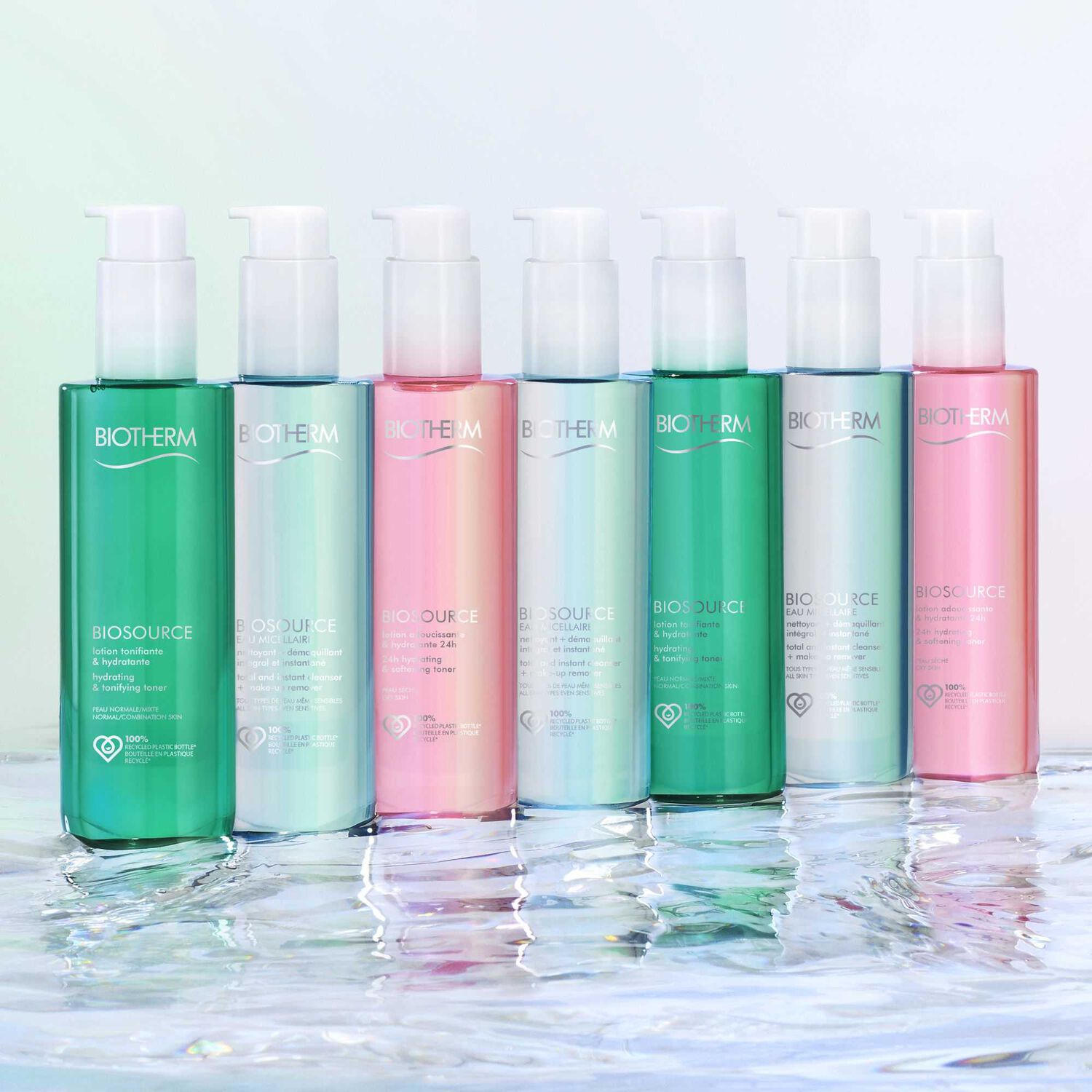 Biosource - Lotion Thermale Adoucissante Anti-Pollution - Peaux Sèches