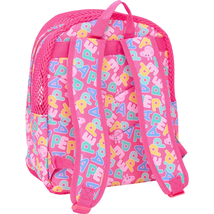Mochila anti-arena peppa pig
