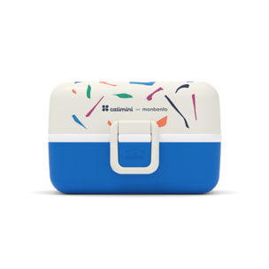 Lunch box à compartiments pour enfant Tresor 800ml Catimini Bleu Terrazzo