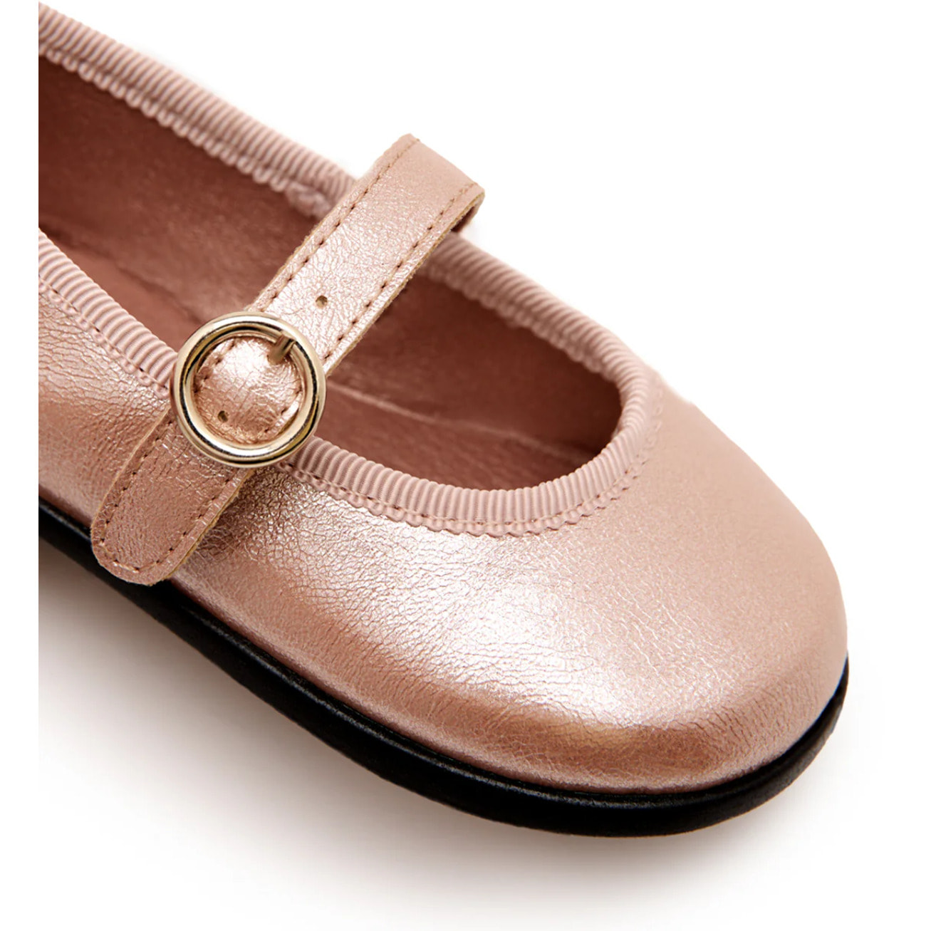 Bailarinas de Bebé Hebilla Meidei Rosa