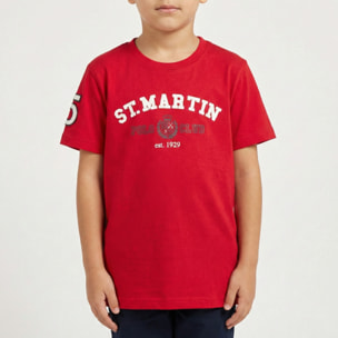 T-shirt maniche corte con stampa logo