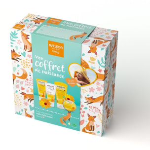 WELEDA -  Coffret Bébé 4 Produits + Cape de Bain 2024