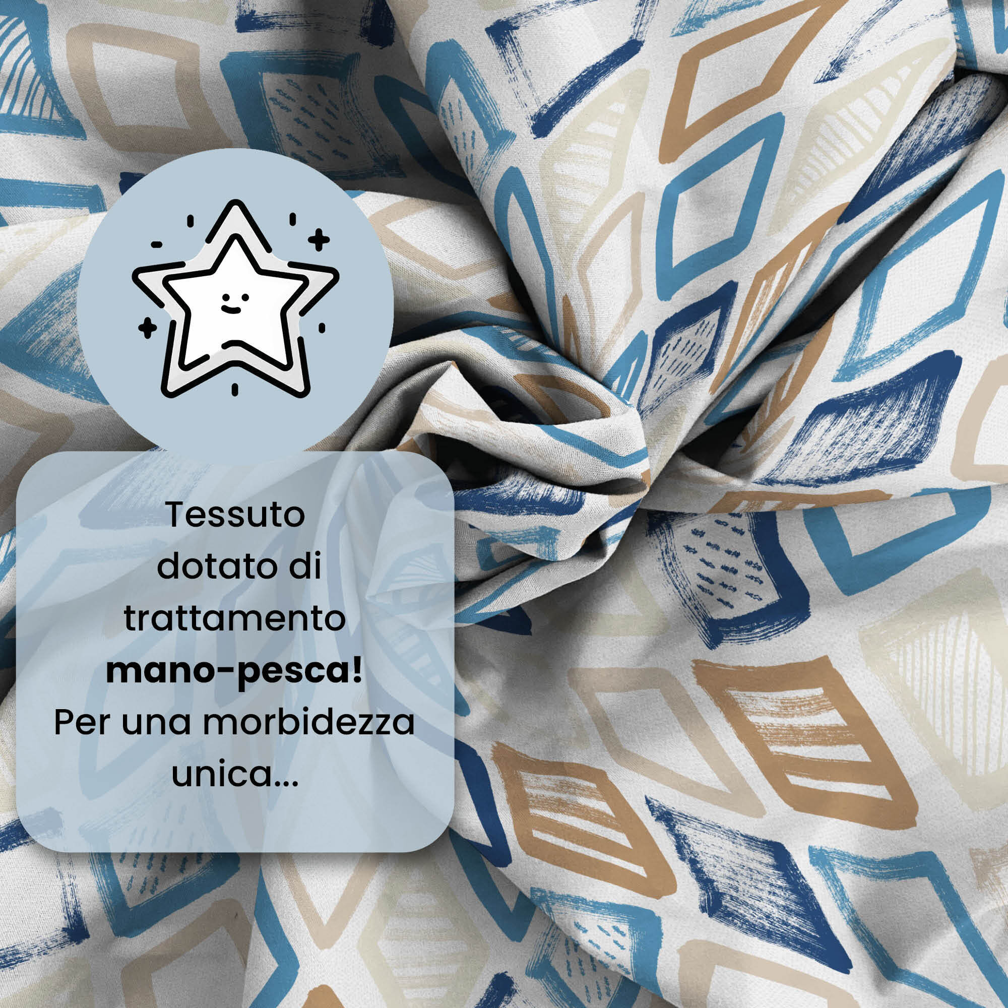 COMPLETO LETTO FASHION, 100% Microfibra, No Stiro - JOLLY