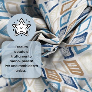 COMPLETO LETTO FASHION, 100% Microfibra, No Stiro - JOLLY