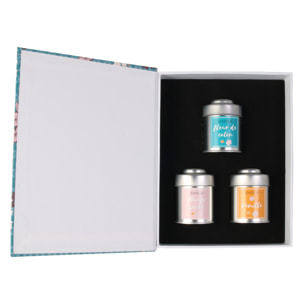 Bougie Parfumee Metal X3 Coffret