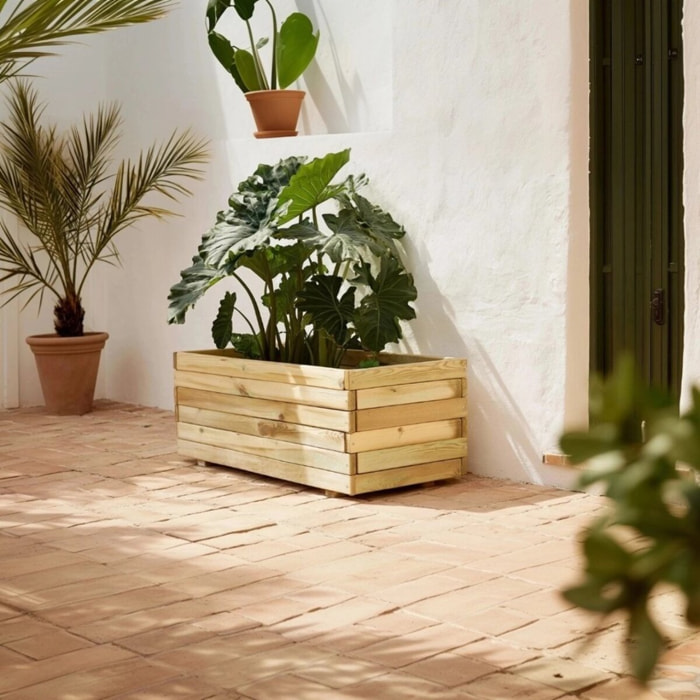 Jardinera Madera 80x40 Cm