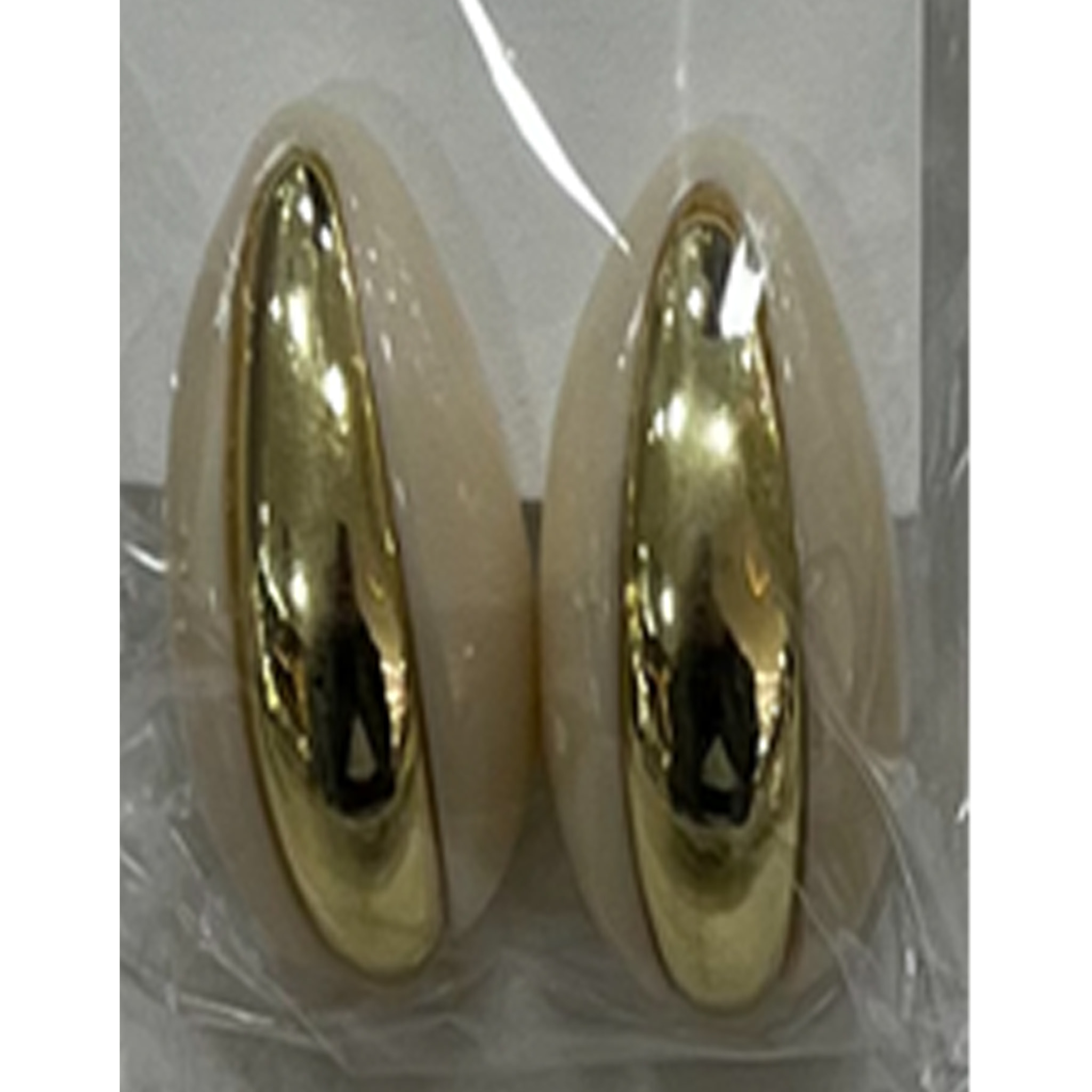 Pendientes Nurba acabado oro amarillo 18k