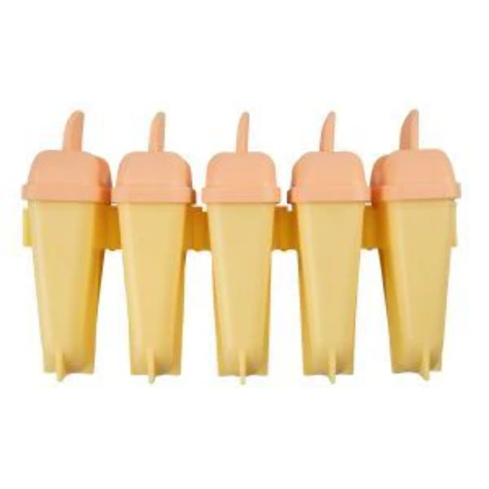 Lot de 5 moules pour glaces à l'eau maison Fackelmann Summer Party