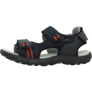 Sandalias Niño de la marca GEOX  modelo JR SANDAL STRADA A AZUL