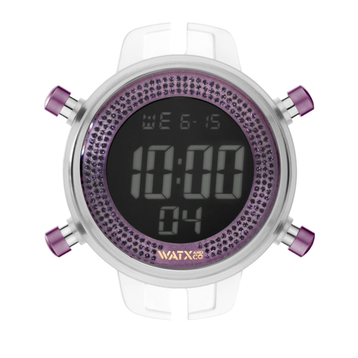 Caja Reloj Watxandco RWA1057 Morado Mujer