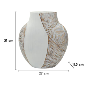 VASO RESINA HO CHI MINH CM 27X11,5X31 (APERTURA CM 12X6)