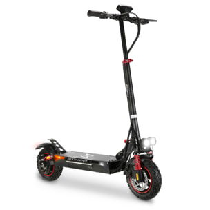 Trottinette Électrique Adulte  EBOOST INFINITY –  Moteur 1300W -  Autonomie Jusqu'a 80 km - Pneu Cross 10" Tubeless - Batterie 54V/20Ah - Poids 23Kg