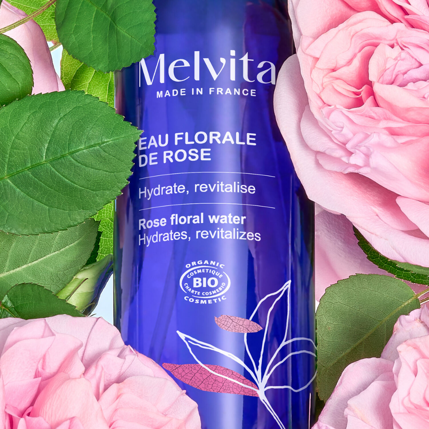 Eau Florale de Rose Ancienne - Hydrate & Tonifie