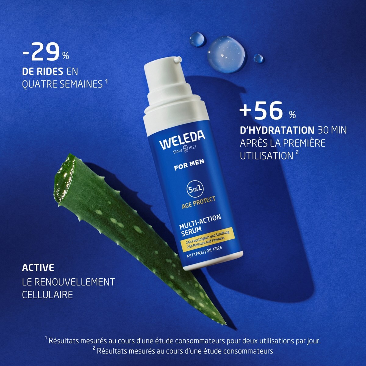 WELEDA -  Sérum 5in1 Multi action 30ml+ Gel nettoyant visage 2in1 100ml