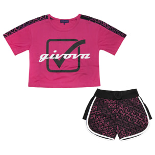 Completo Corto Bimba Ragazza GIVOVA Cotone
