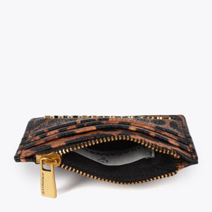 Portacarte stampa animale