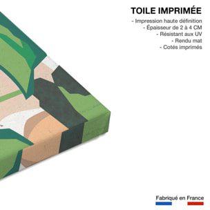 Tableau green touch Toile imprimée