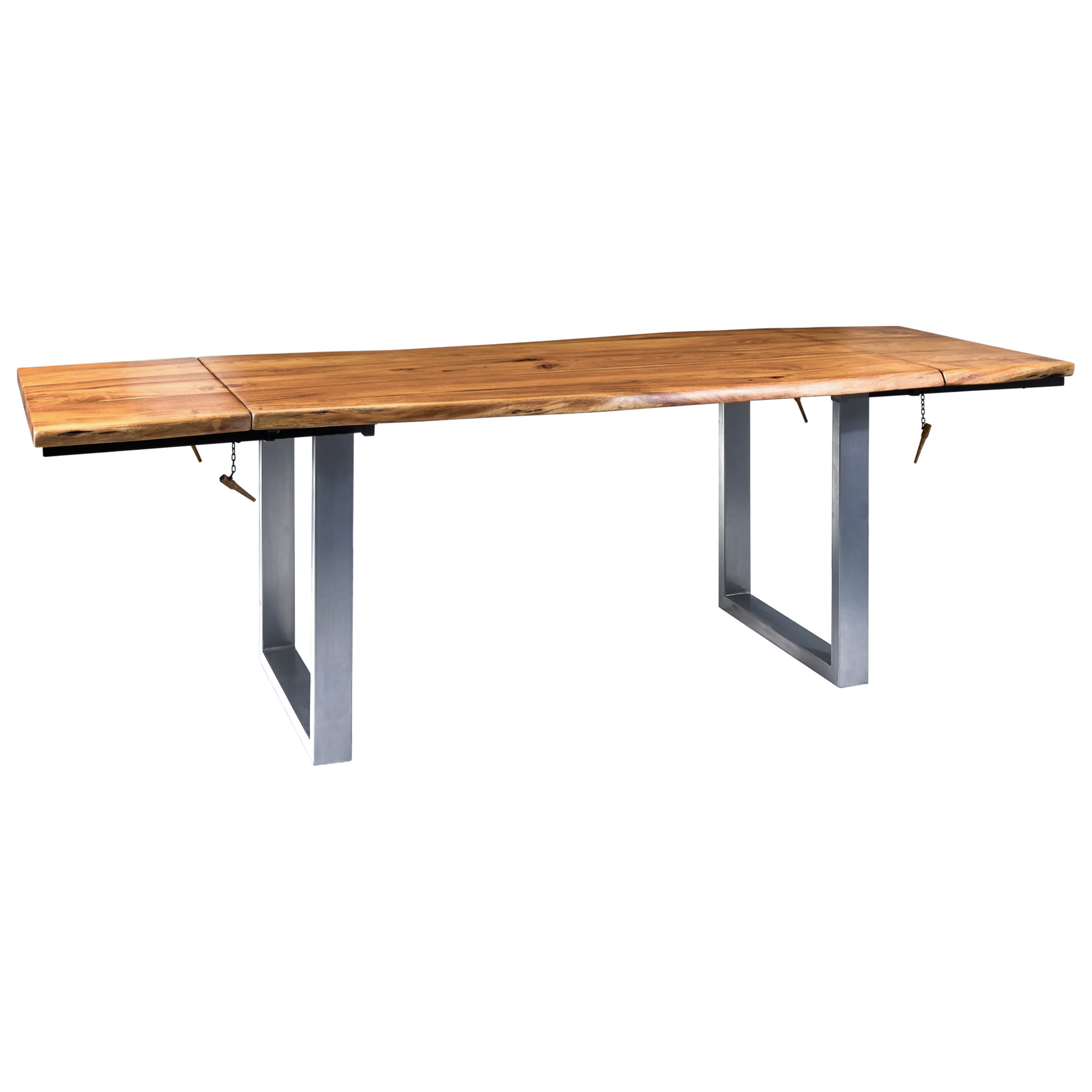 WOODSHED - TAVOLO 180x90X76 CON PROLUNGHE - misura 180X90X76