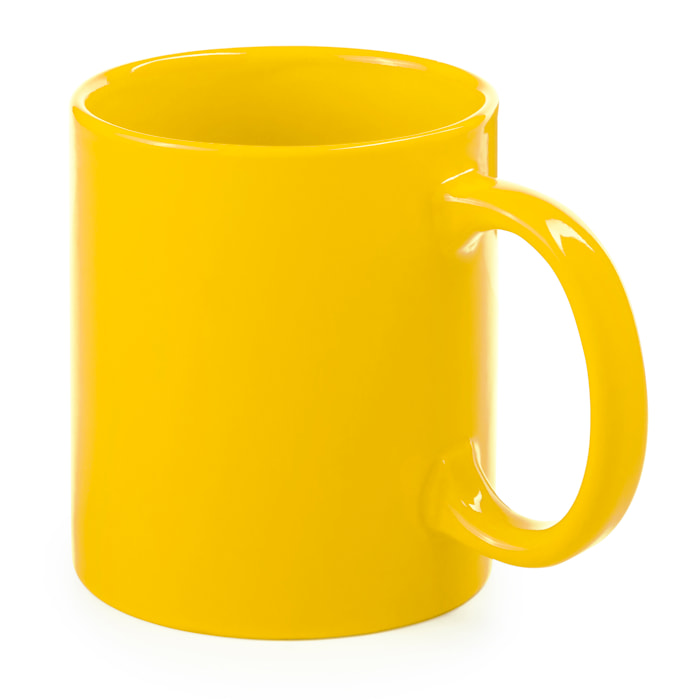 Tazza in ceramica da 370 ml smaltata lucida