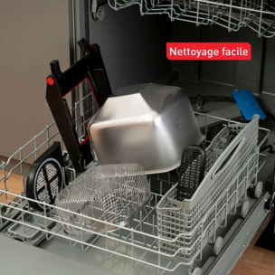 Friteuse semi-professionnelle TEFAL avec huile CLEAR DUO FR600810