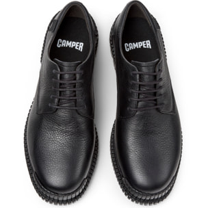Zapatos de cordones - CAMPER Pix - Negro - Cuero liso