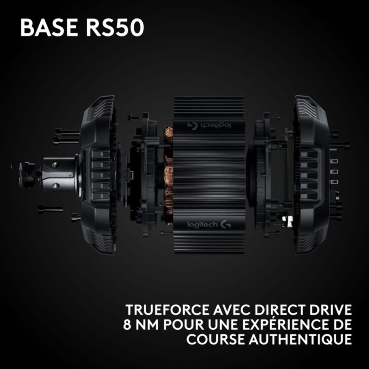 Volant LOGITECH G RS50 System Direct Drive pour PS/PC