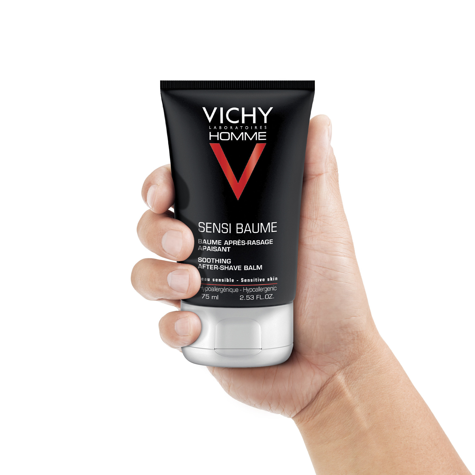 Vichy Homme SensiBaume Baume Après Rasage 75ml