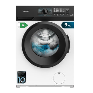 Cecotec Lavadora de carga frontal Lavadora bolero dresscode 9300 inverter a